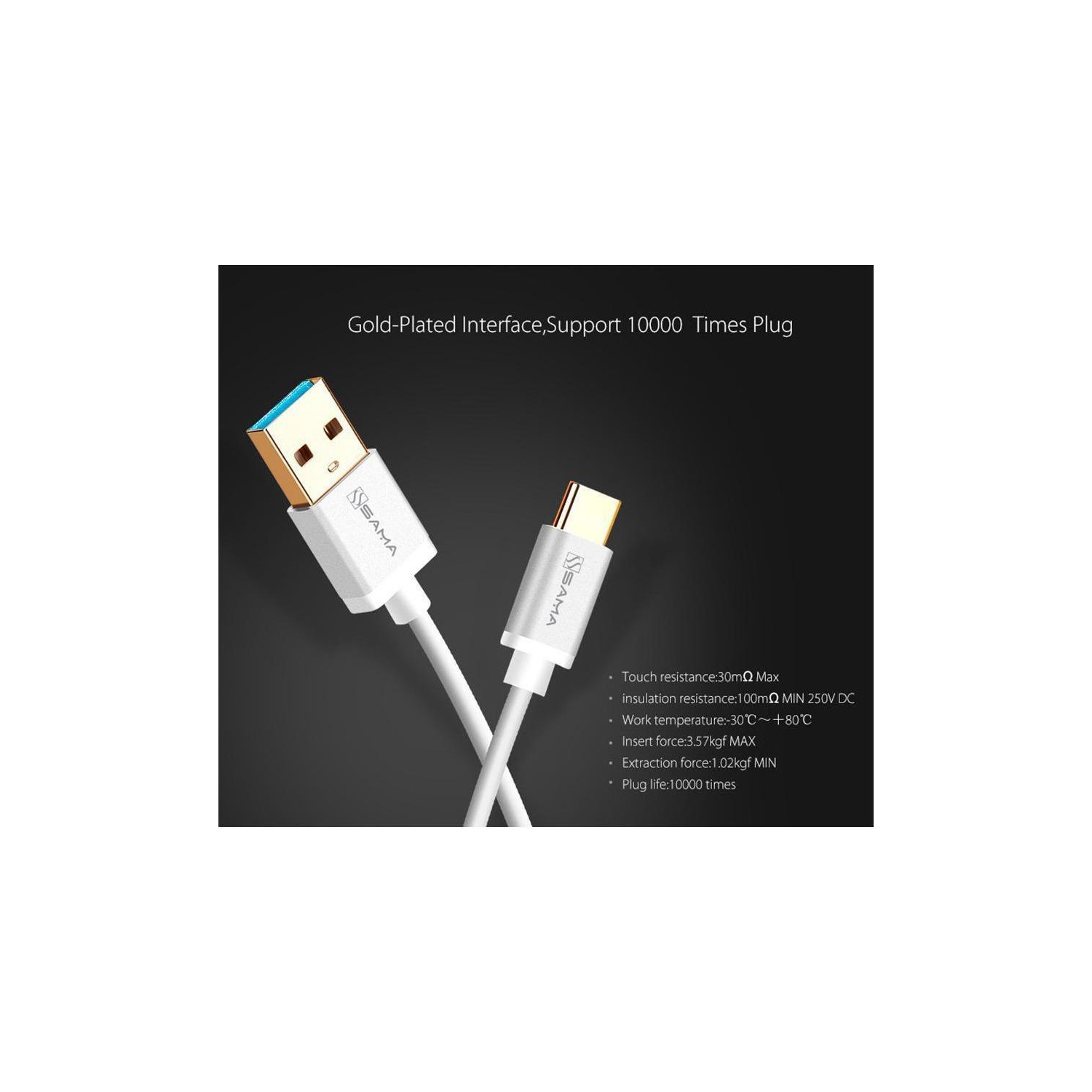 SA 30405 SAMA USB 3.0 to USB C cable 2.4A
