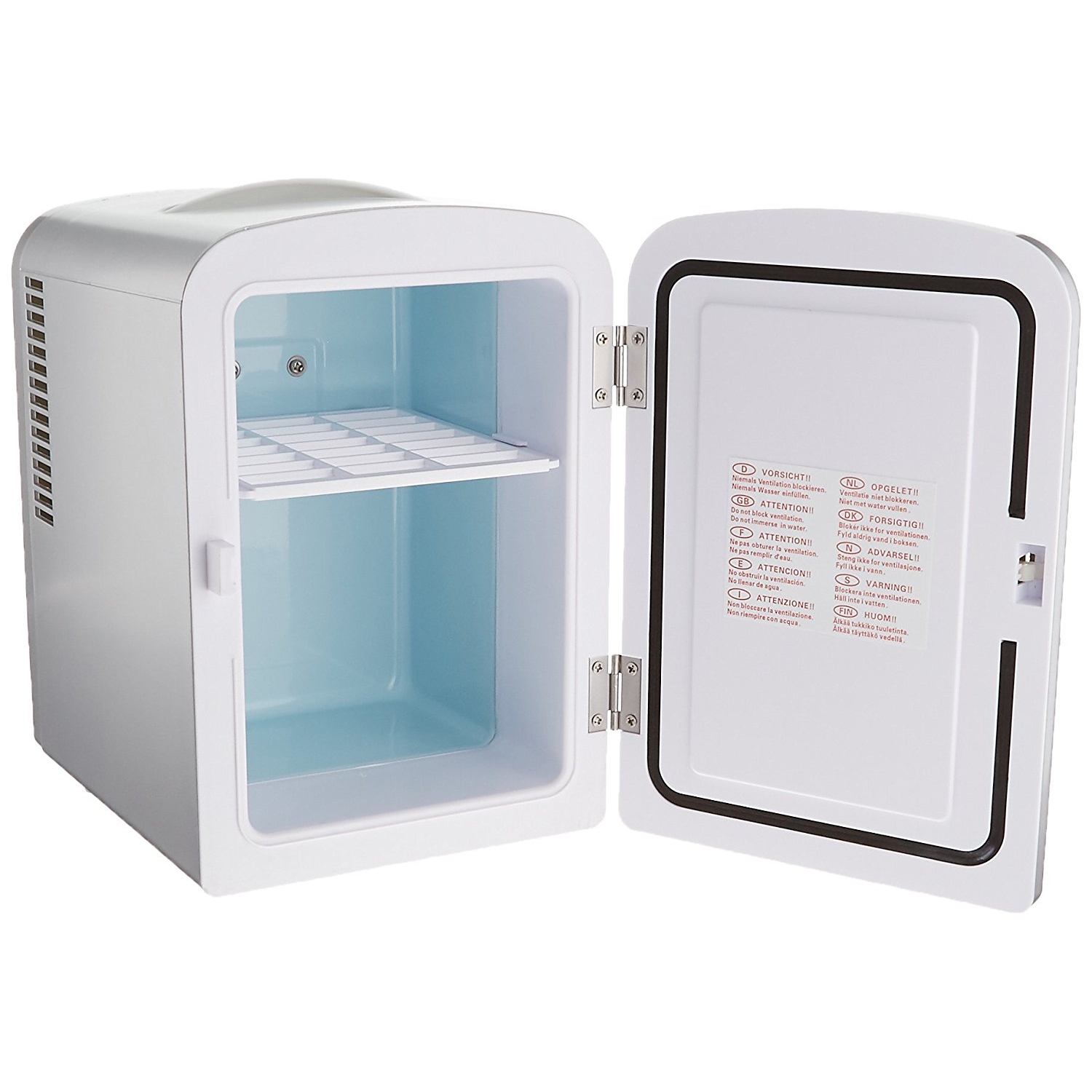 Uber Appliance Uber Chill Personal Mini Fridge 6 can capacity for Bar, Bedroom, office or Dorm outdoor/indoor 110V AC/12V DC