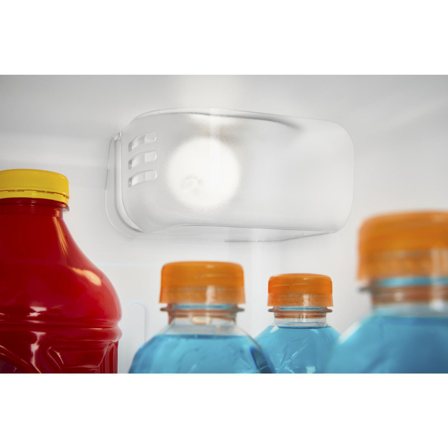 Amana 33" 21.4 Cu. Ft. Side-By-Side Refrigerator - Black-On-Stainless Steel