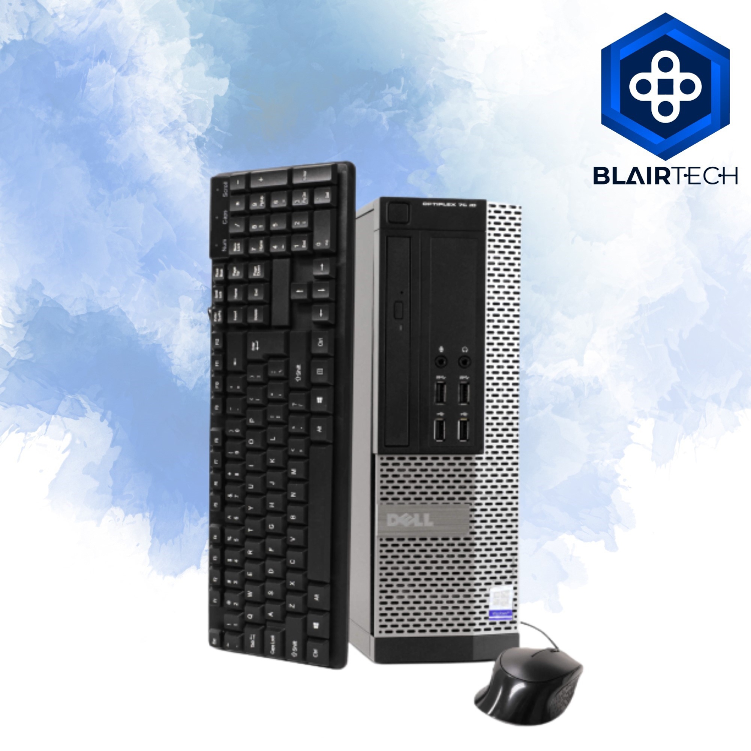 Refurbished - Dell 7020 SFF I5-4570 3.2GHz, 8GB Memory, 500GB Hard Drive, DVD, Windows 10 Pro