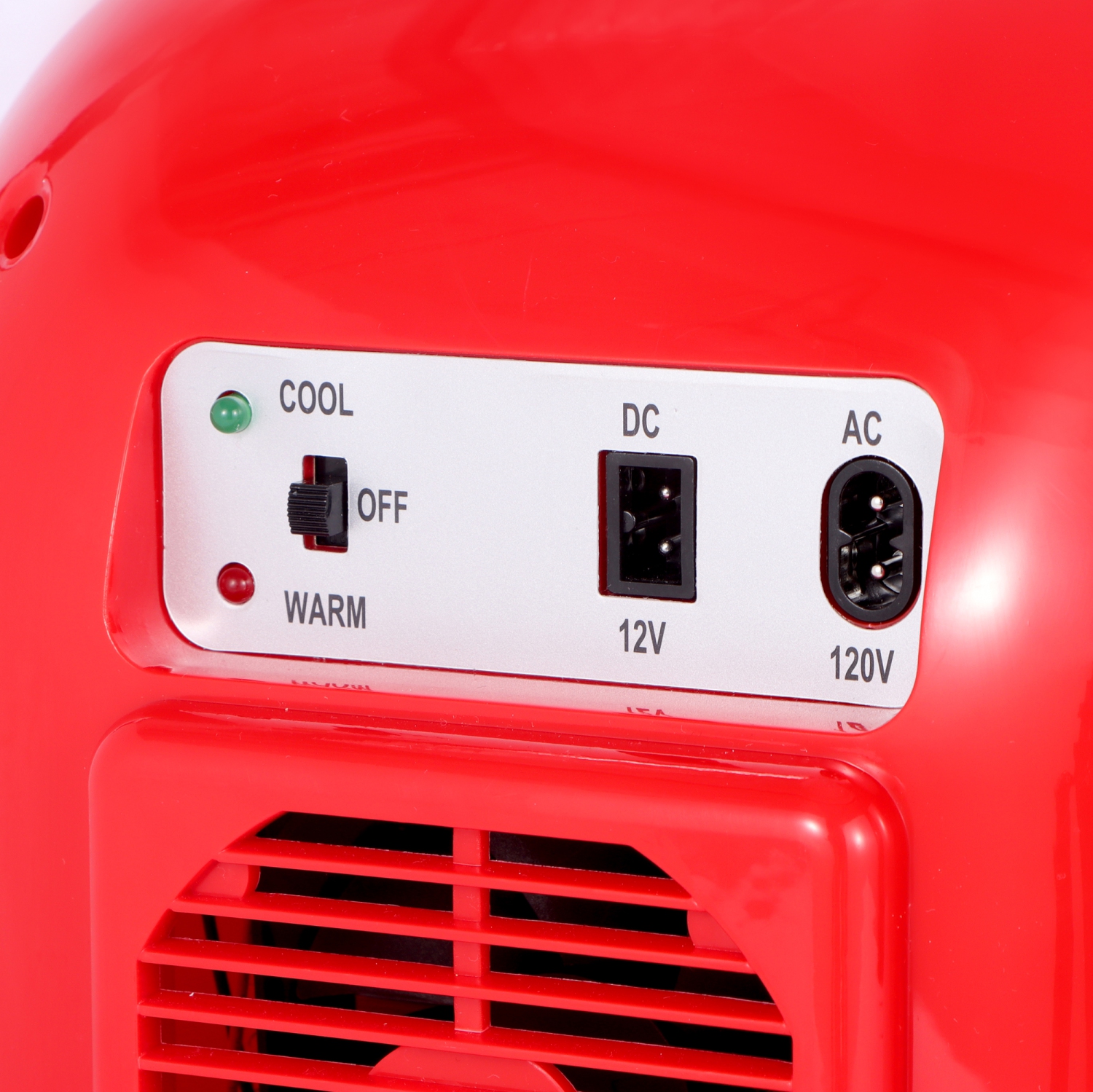 Uber Appliance Uber Chill Personal XL Mini Fridge 12 can capacity for Bar, Bedroom, office, Dorm outdoor/indoor 110/12V AC/DC