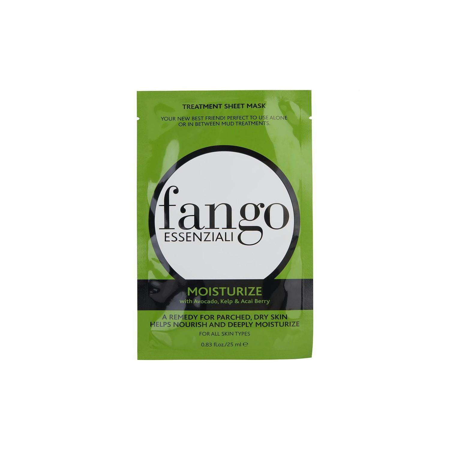 Fango Essenziali Moisturizing Treatment Sheet Masks--4pcs