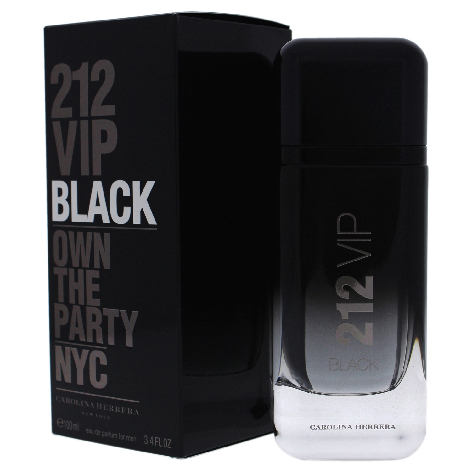 212 VIP Black par Carolina Herrera Eau De Parfum Vaporisateur 3.4 oz