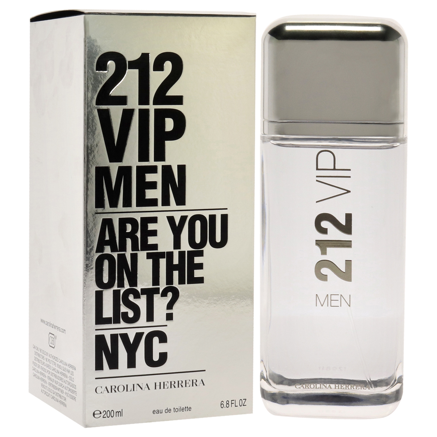 212 Vip By Carolina Herrera Edt Spray 6.8 Oz