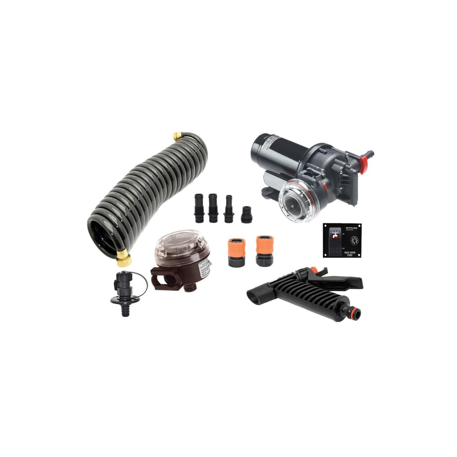 Johnson Pump Aqua Jet WD 3.5 GPM, 12V Pump Kit