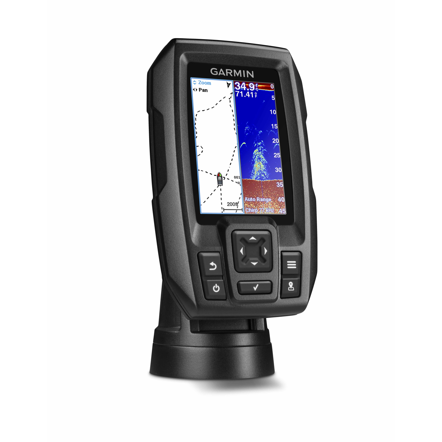 Garmin STRIKER 4 Portable Fishfinder Bundle w-77-200kHz Transducer