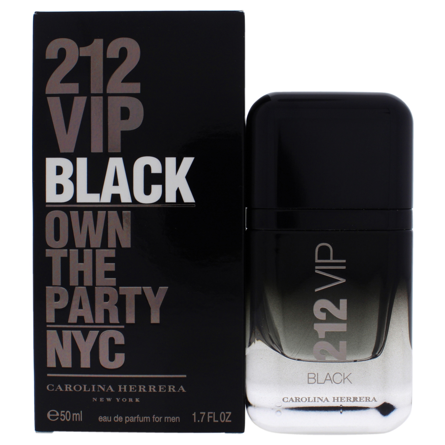212 VIP Black Eau De Parfum Spray - 50ml-1.7oz