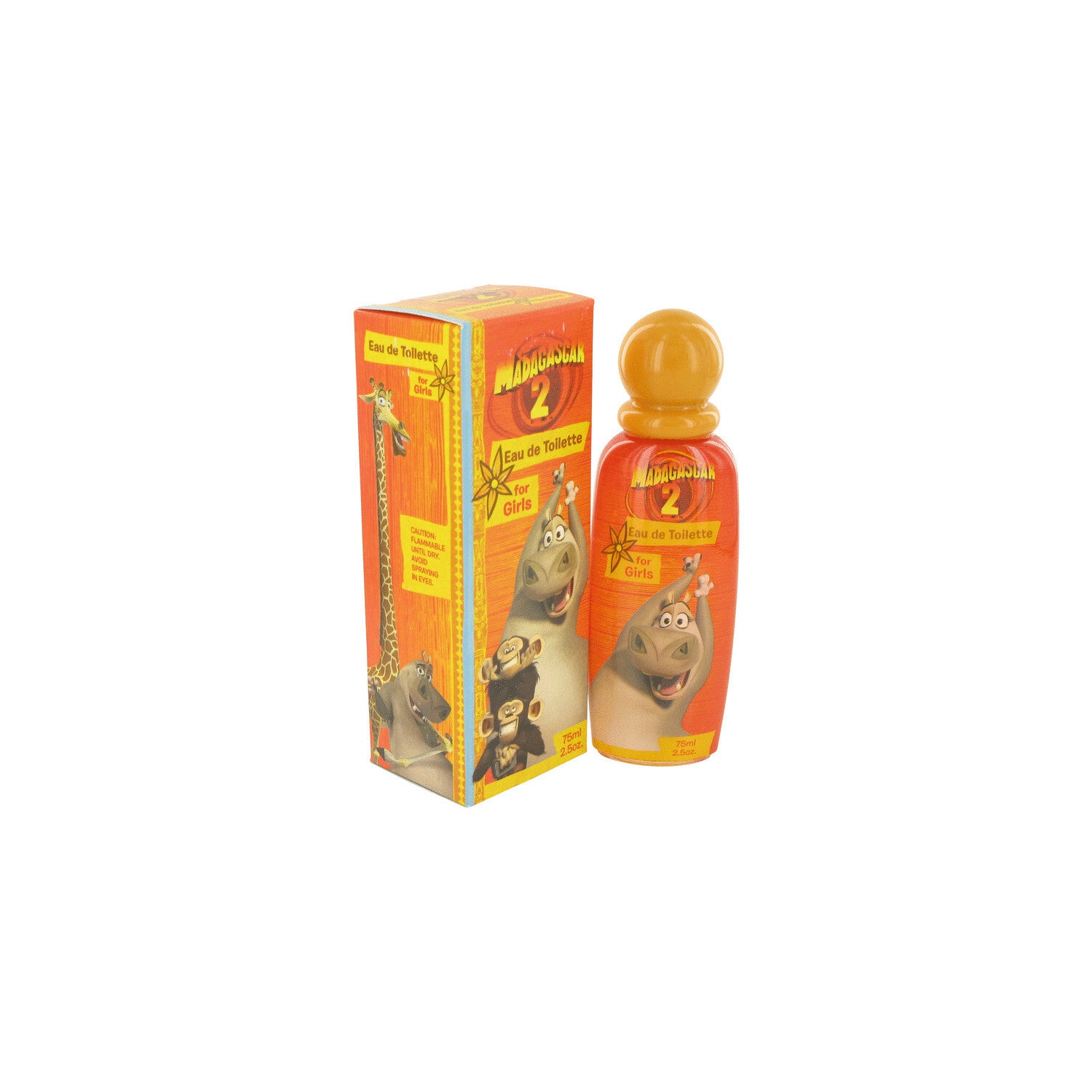 Madagascar 2 par Dreamworks Eau De Toilette Vaporisateur 2.5 oz