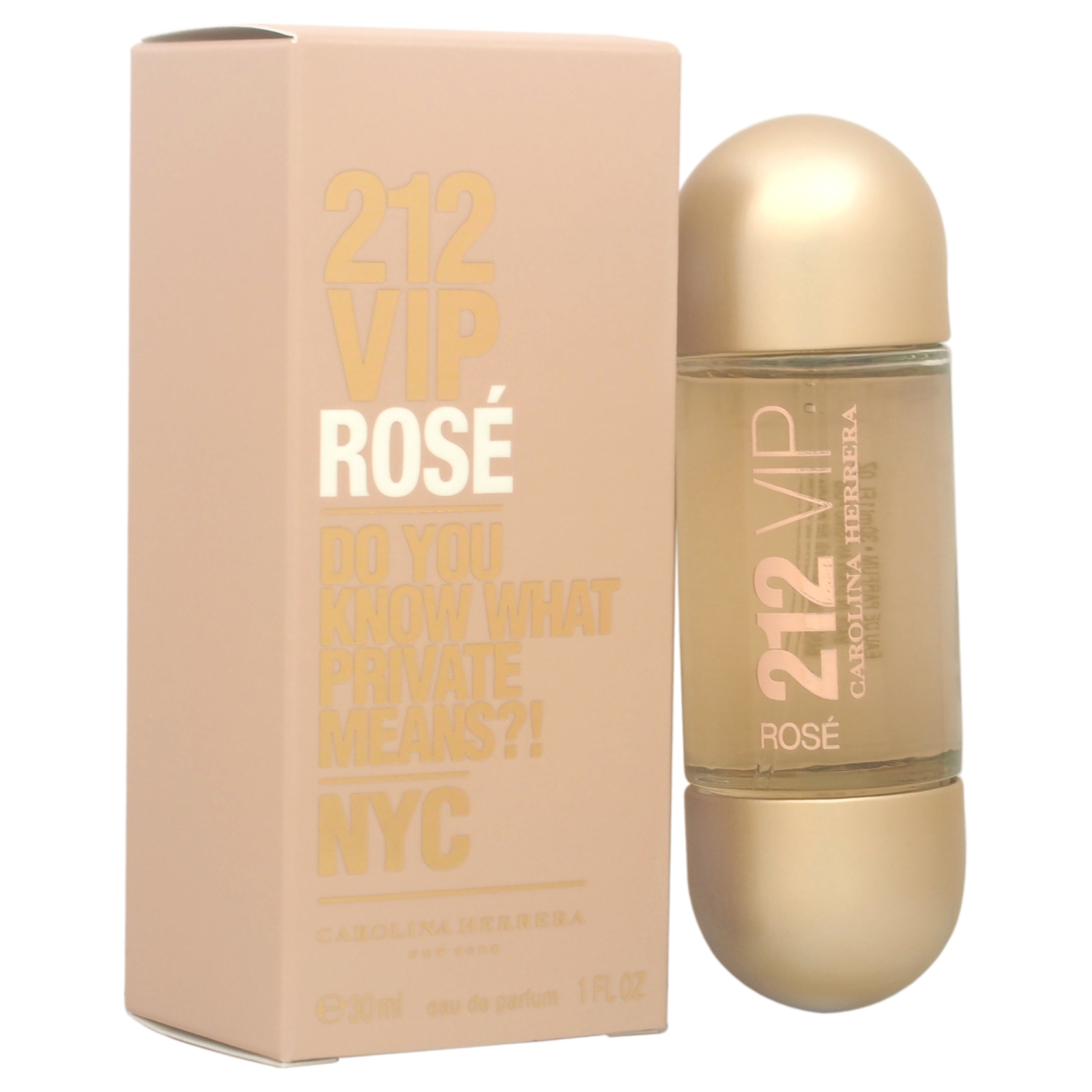 212 Vip Rose By Carolina Herrera Eau De Parfum Spray 1 Oz