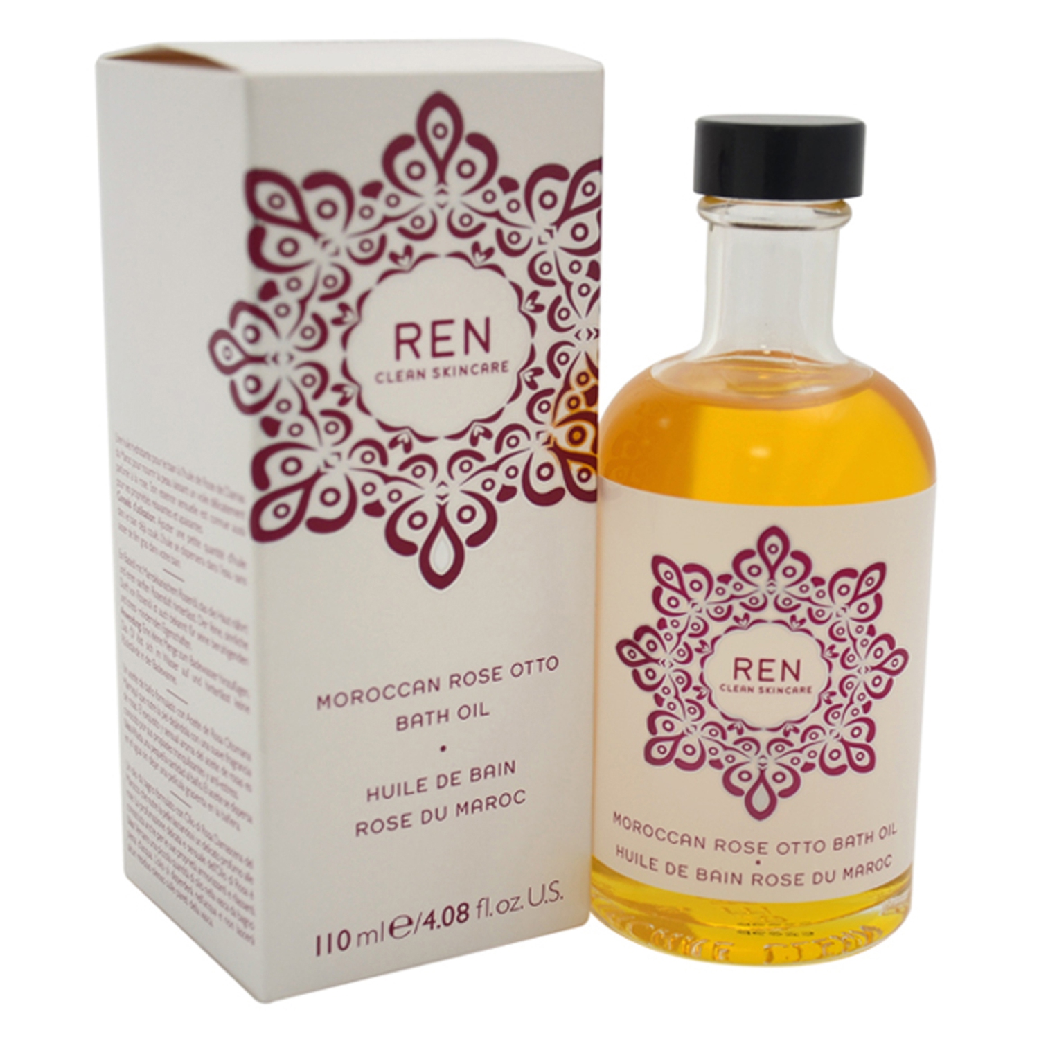 Moroccan Rose Otto Bath Oil - 110ml-3.7oz