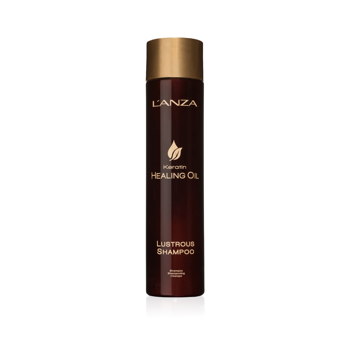L'ANZA Keratin Healing Oil Lustrous Shampoo, 300mL
