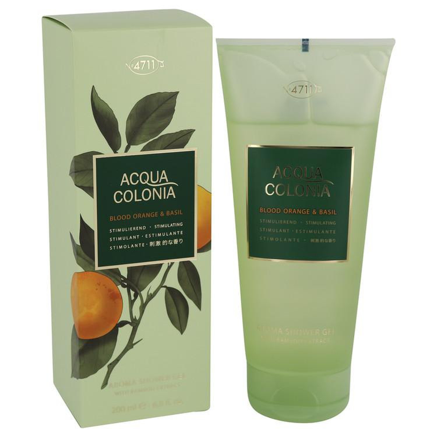 Acqua Colonia Blood Orange & Basil Aroma Shower Gel - 200ml-6.8oz