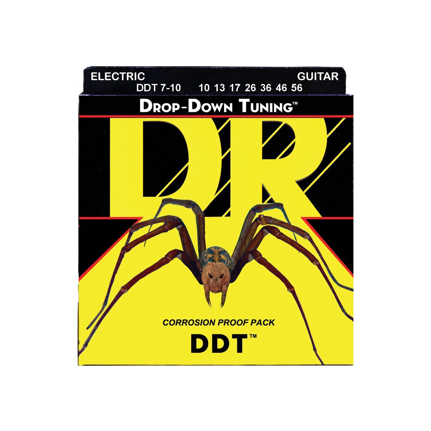 DDT Electric Guitar Strings, Medium 7-String
