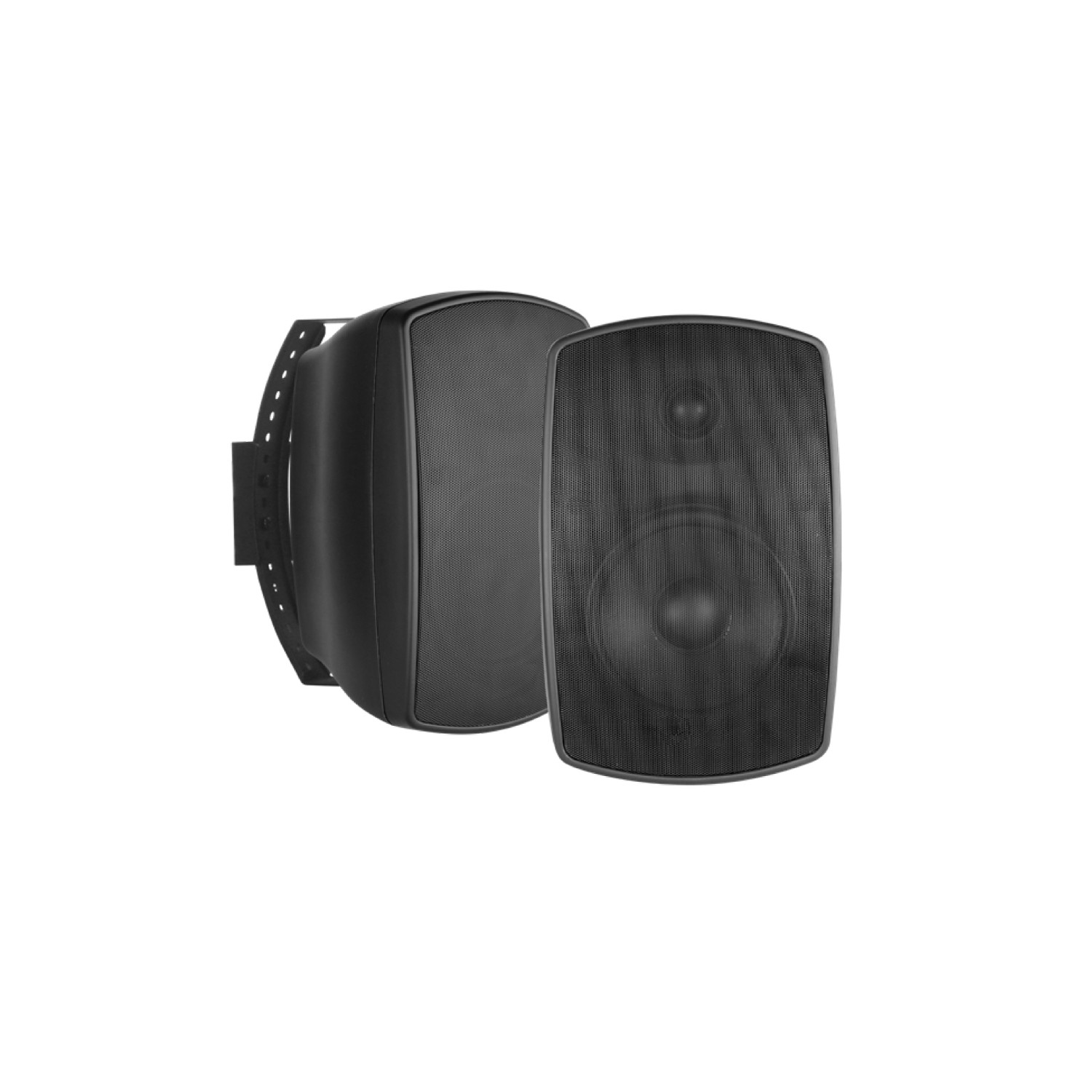 SyncSound SS-MC60-BK Haut-Parleurs Interieur-Exterieur 6.5" 100W 8 Ohms Avec Support Mural Inclus Noir