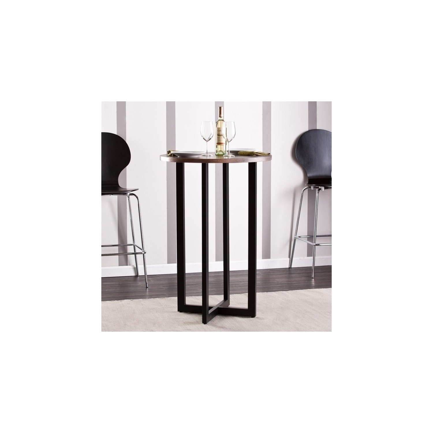 Holly & Martin Danby Pub Table in Black