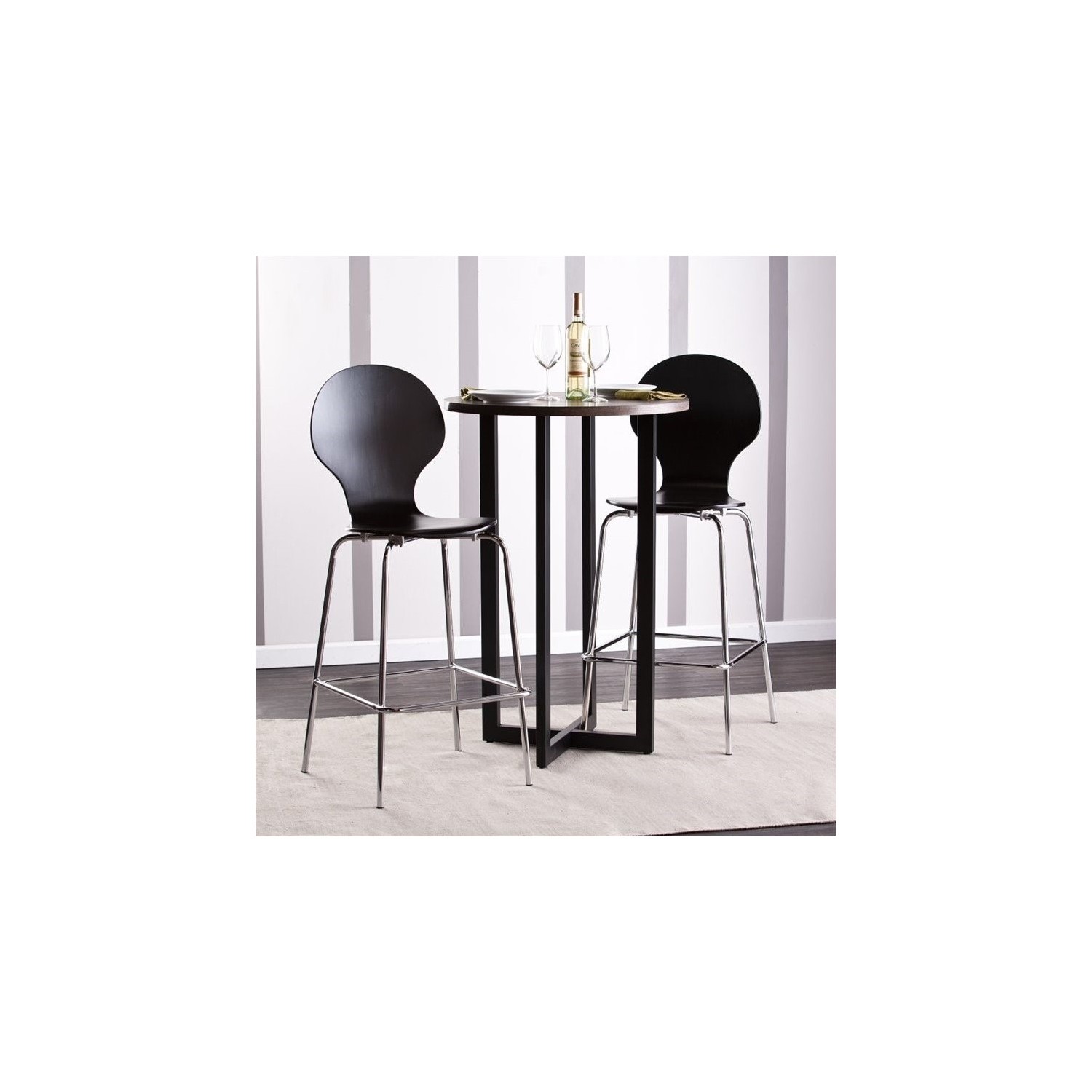 Holly & Martin Danby Pub Table in Black