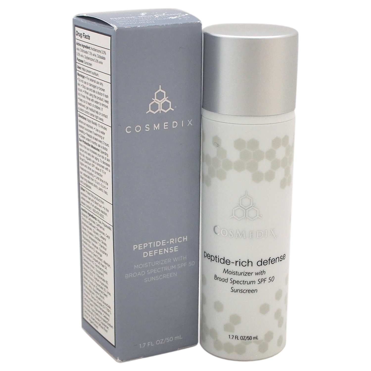Peptide Rich Defense Moisturizer SPF 50 - 50ml-1.7oz