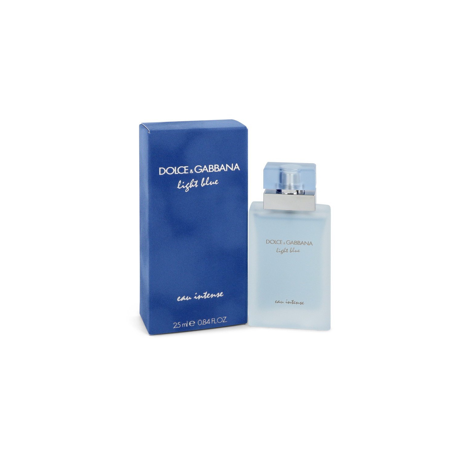 D & G Light Blue Eau Intense By Dolce & Gabbana Eau De Parfum Spray .84 Oz