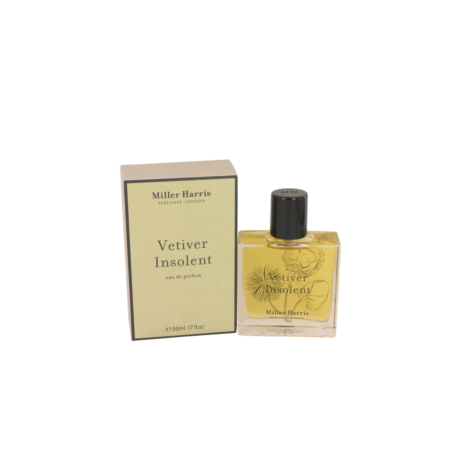 Vetiver Insolent By Miller Harris Eau De Parfum Spray 1.7 Oz