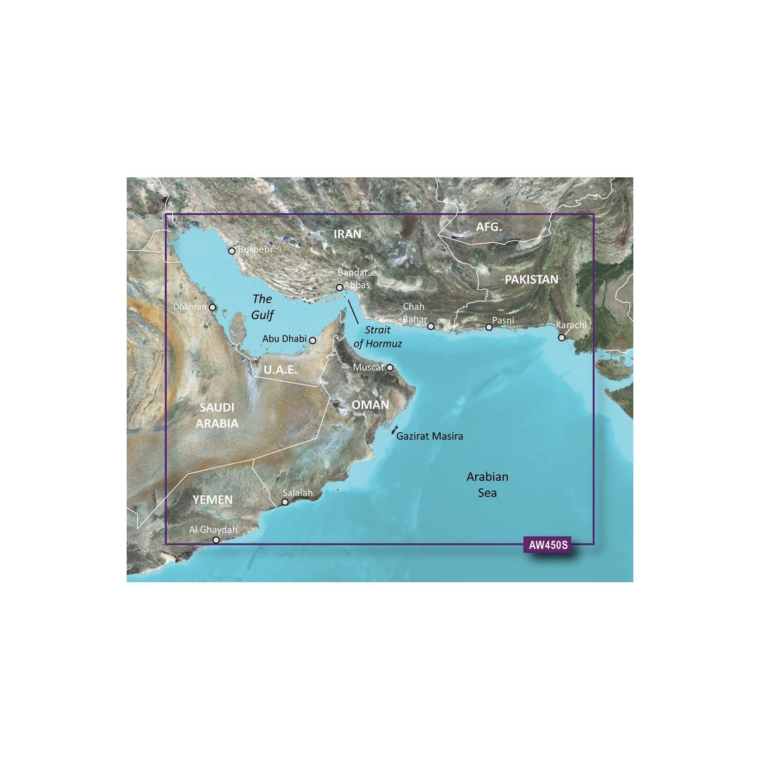 Garmin BlueChart® g2 Vision® HD - VAW450S - The Gulf - microSD™-SD™
