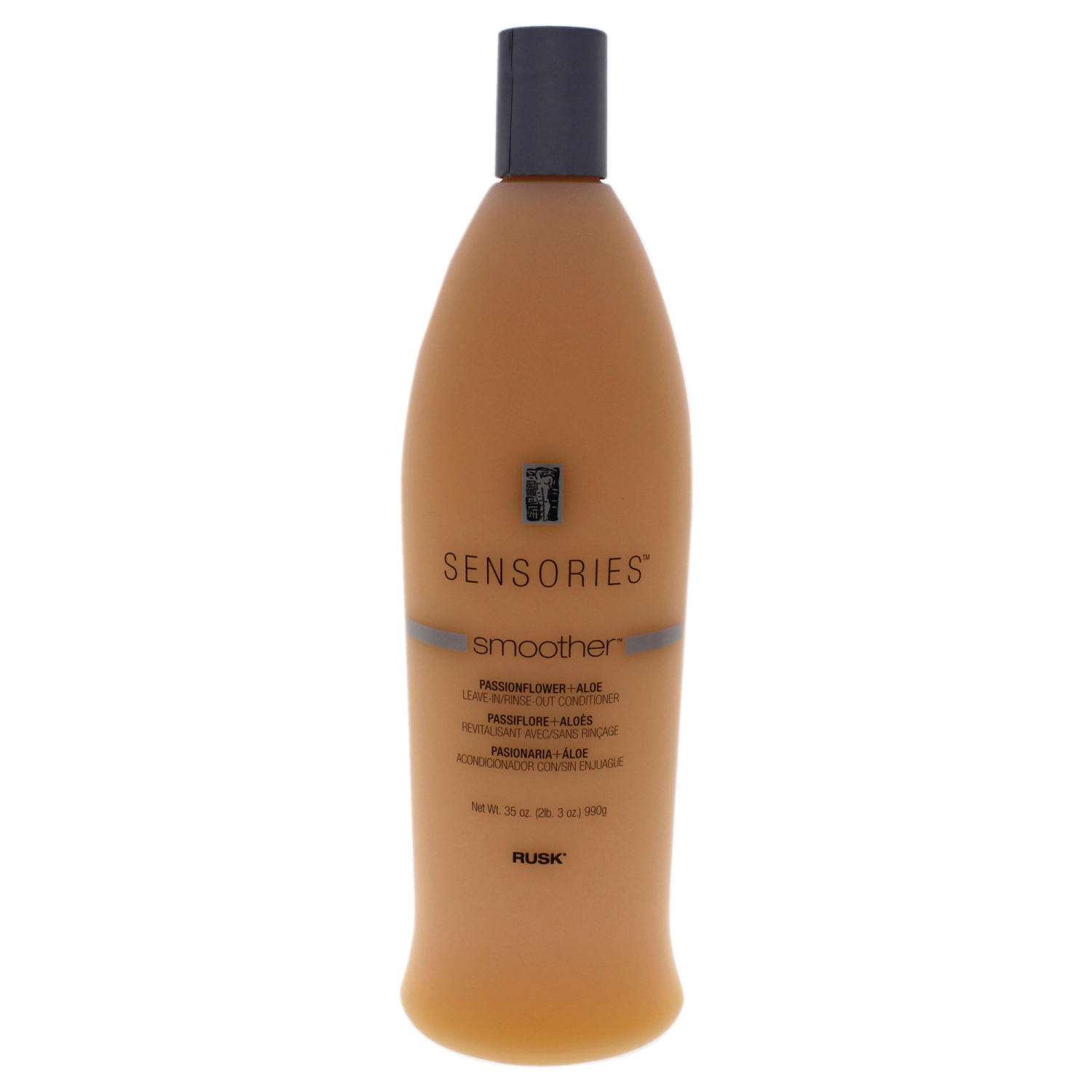 Sensories Smoother Anti Frizz Leave-in Conditioner Vitamin Infused With Passionflower And Aloe 33.8 Oz