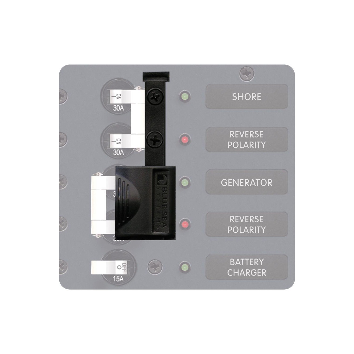 Blue Sea 4125 AC A-Series Circuit Breaker Lockout Slide