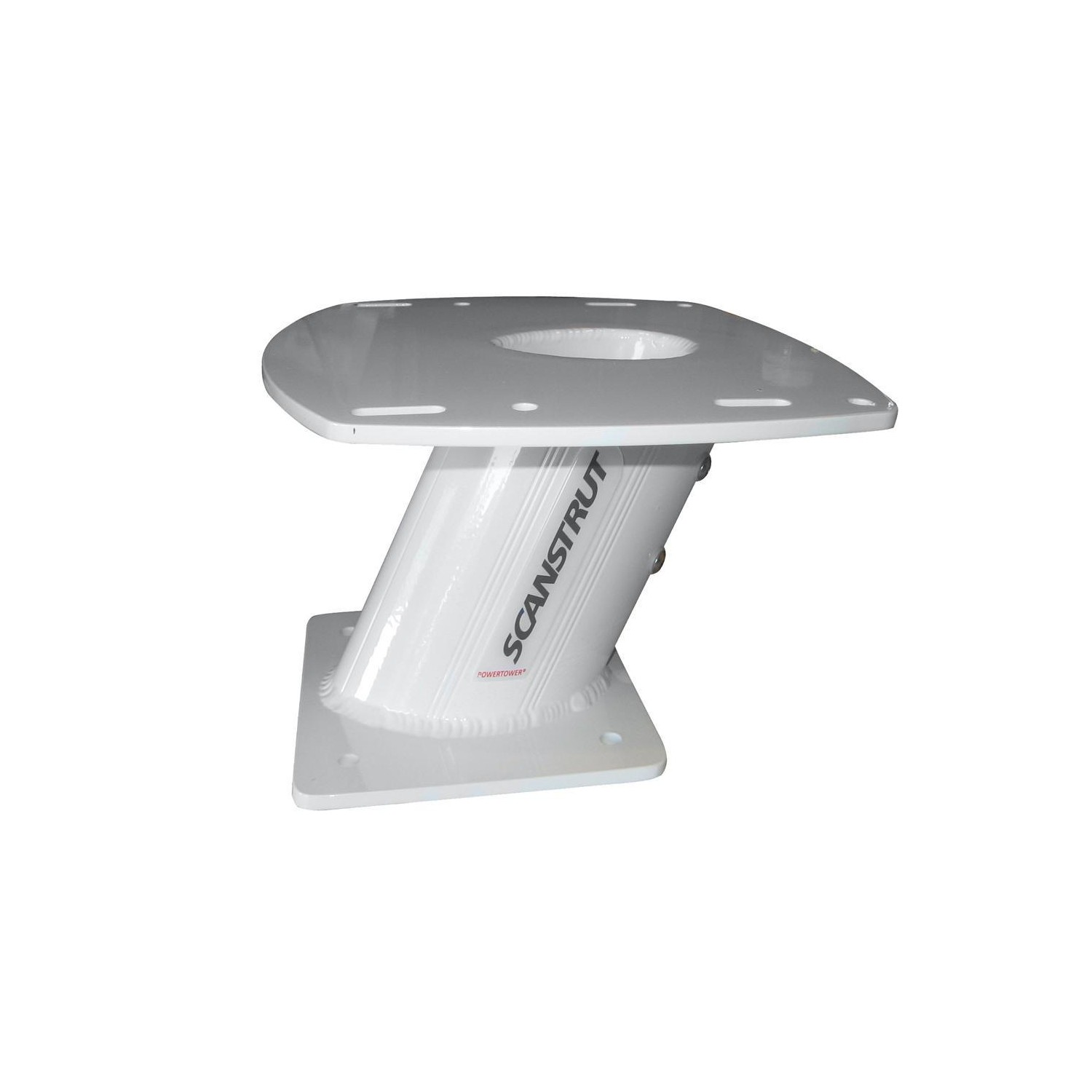 Scanstrut 10" Aluminum PowerTower® f-2kW-4kW Raymarine; Garmin & Navico 3G-4G Radomes