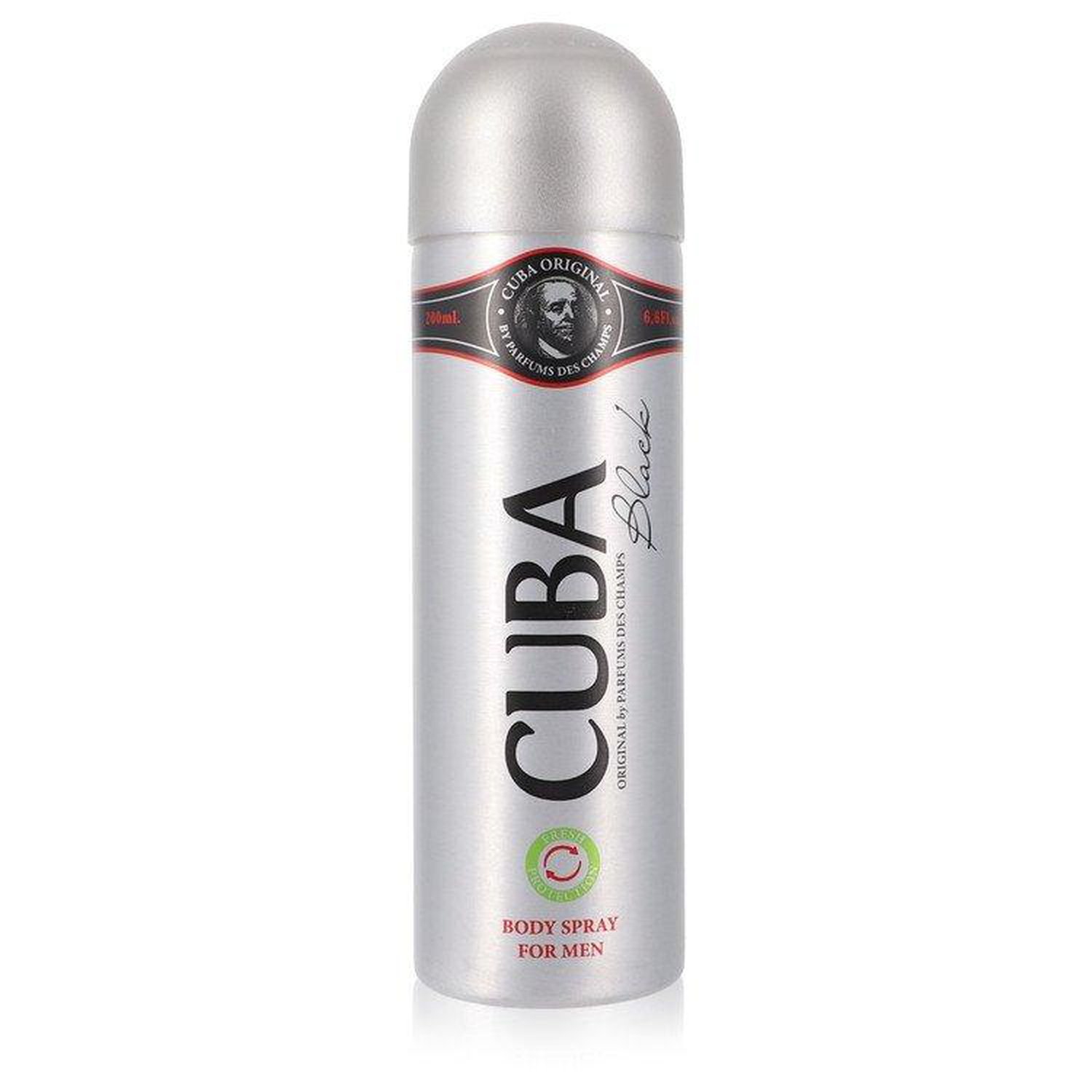 Cuba Black By Cuba Body Spray 6.6 Oz - M