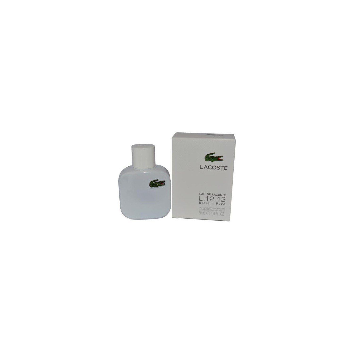 Lacoste Eau De Lacoste L.12.12 Blanc By Lacoste Pure Edt Spray 1.6 Oz