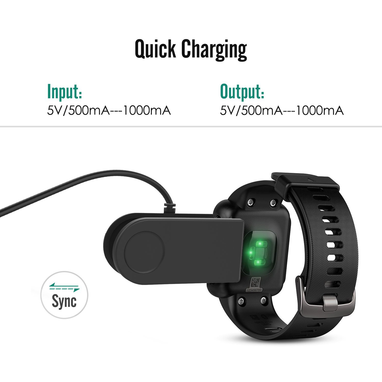 garmin forerunner 35 charging