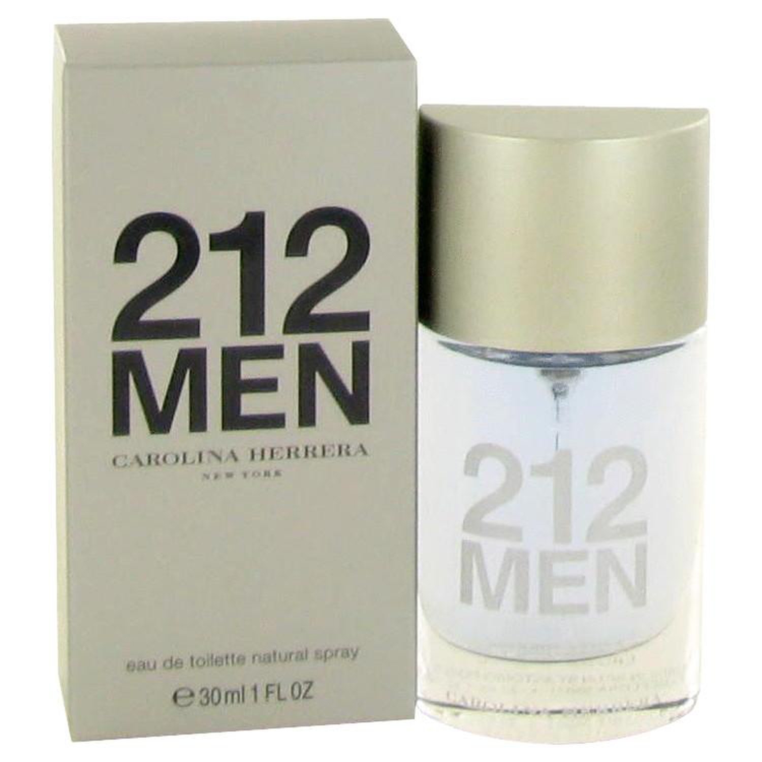 212 par Carolina Herrera Eau De Toilette Spray (New Packaging) 1 oz (Homme) 30ml