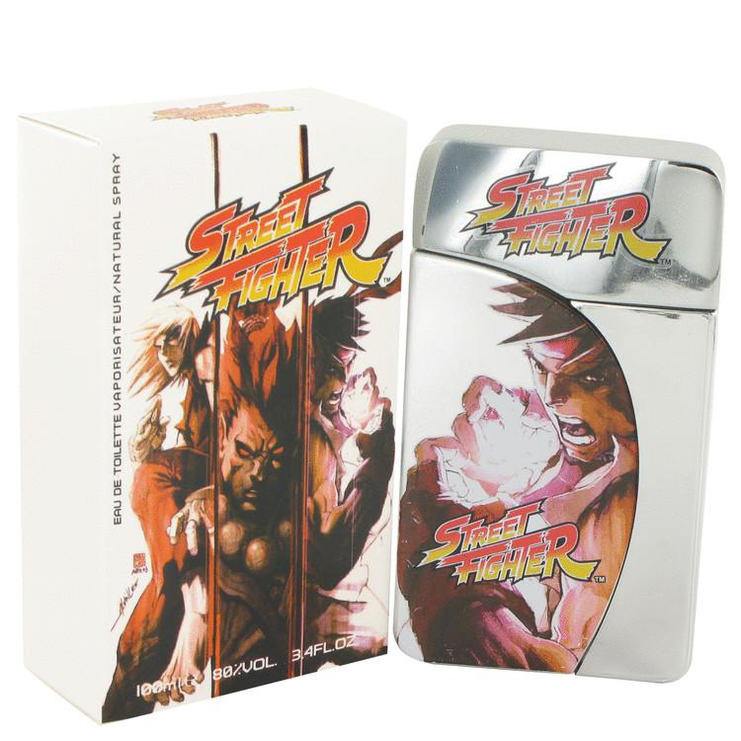 Street Fighter par Capcom Eau De Toilette Vaporisateur 3.4 oz
