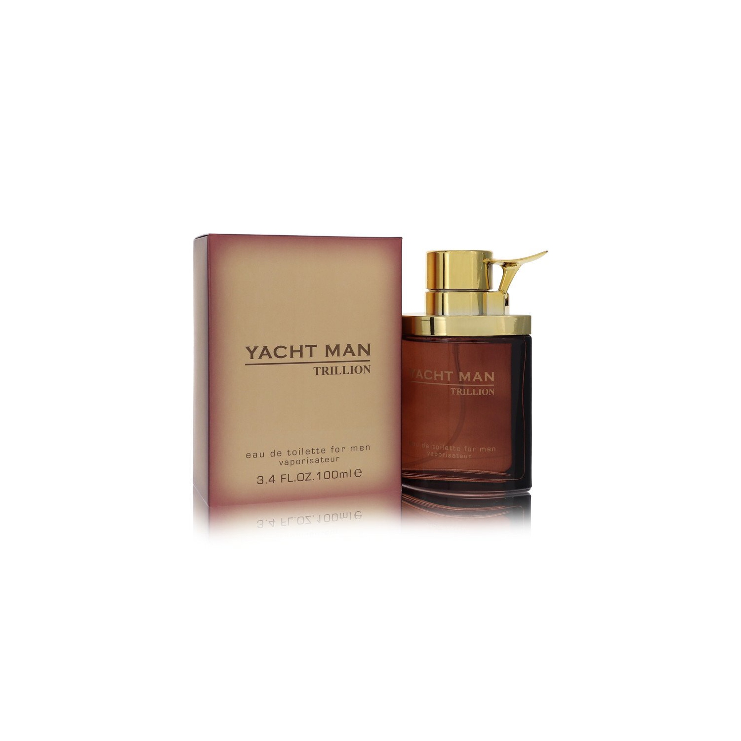 Yacht Man Trillion by Myrurgia Eau De Toilette Spray 3.4 oz (Men)