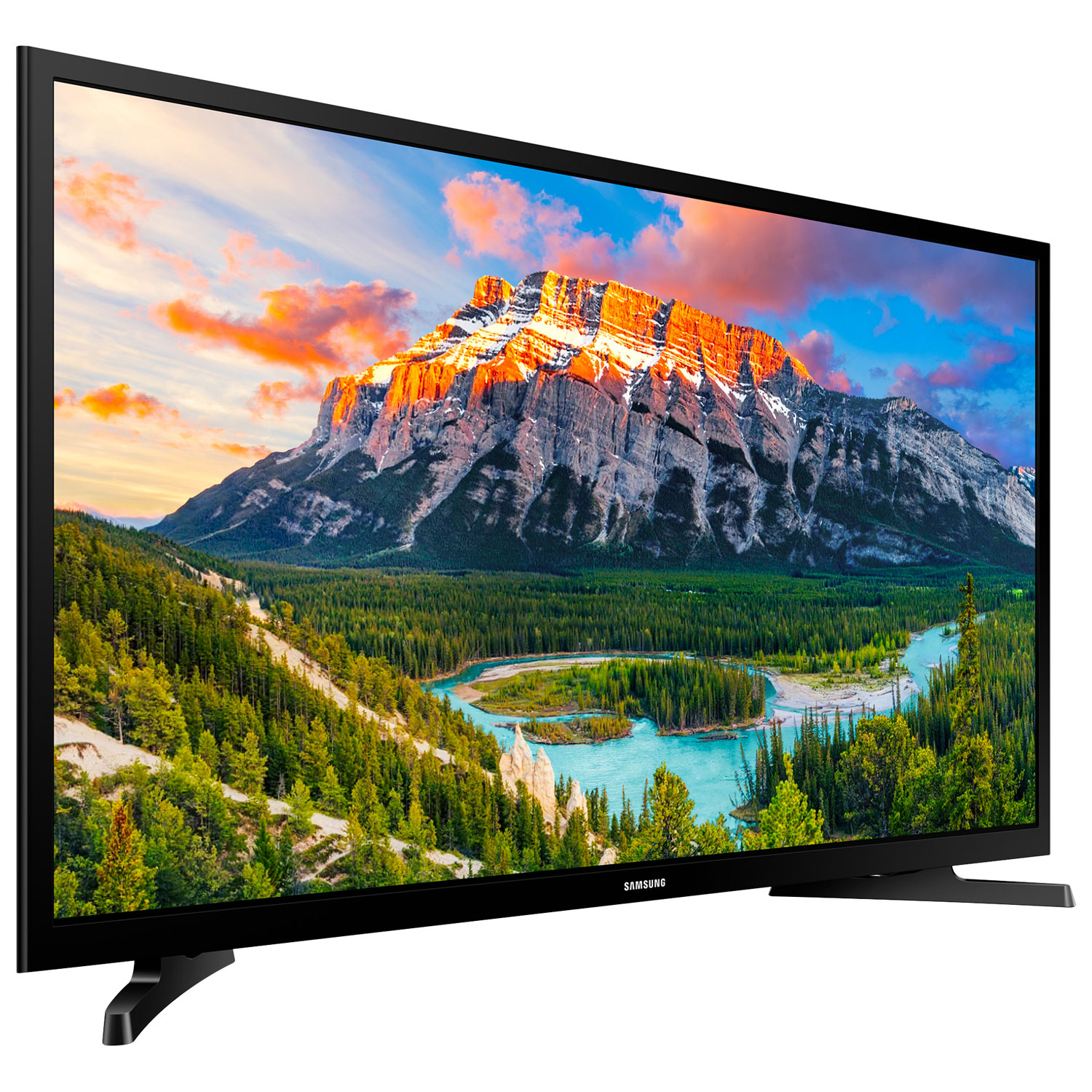 Samsung 32 1080p Hd Led Tizen Smart Tv Un32n5300afxzc Glossy Black Best Buy Canada