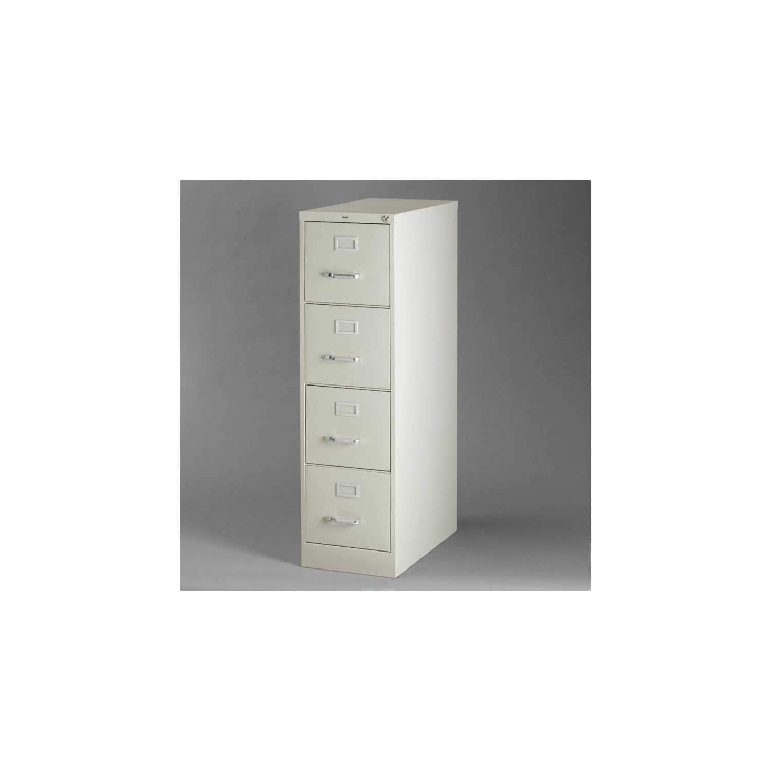 Pemberly Row 4 Drawer Letter File Cabinet in Putty