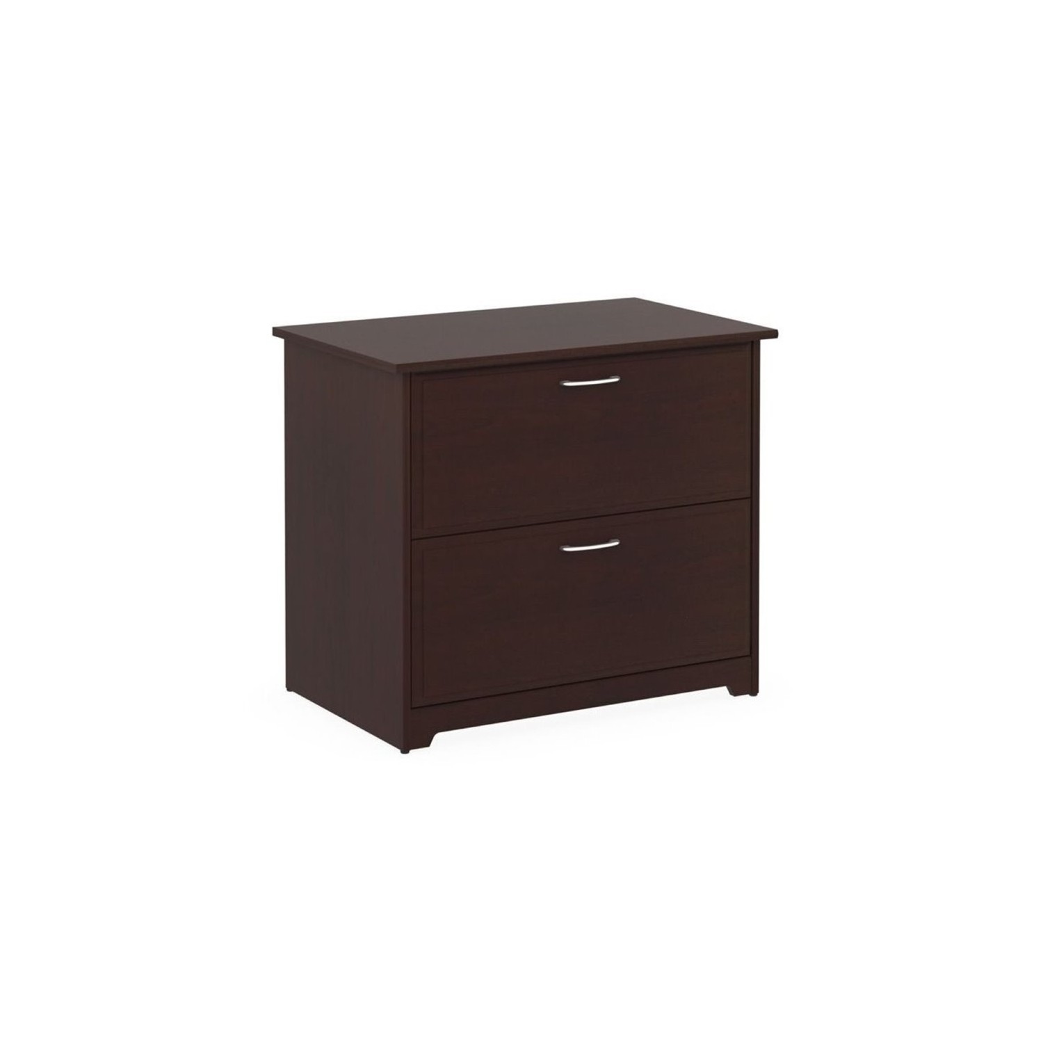 Bowery Hill 2 Drawer Lateral File Cabinet in Harvest Cherry