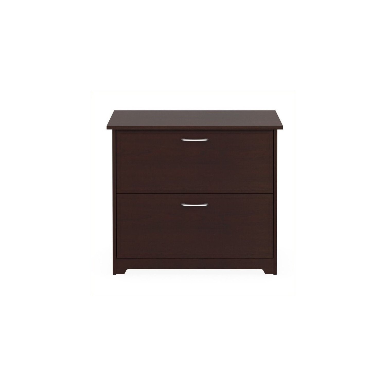 Bowery Hill 2 Drawer Lateral File Cabinet in Harvest Cherry