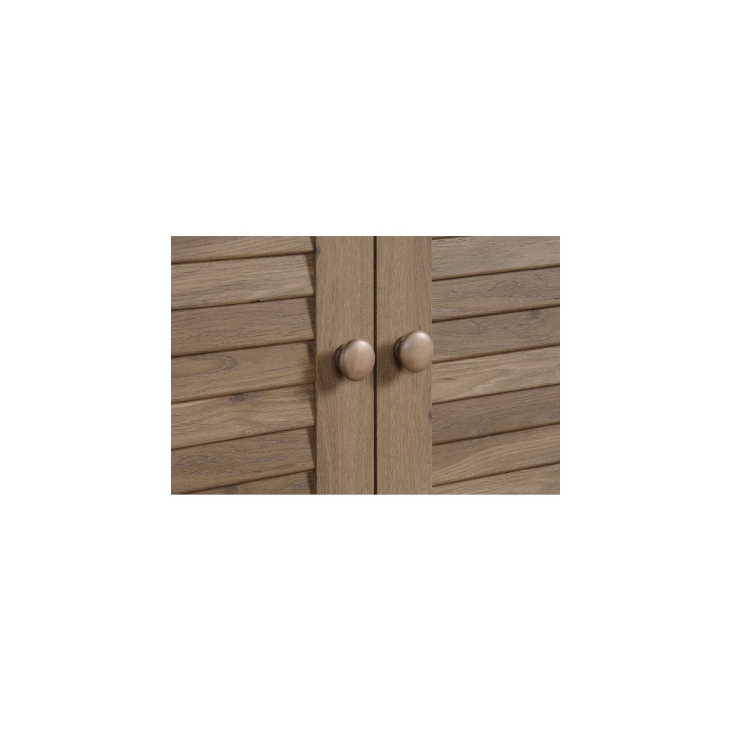 Sauder Harbor View Storage Cabinet in Salt Oak