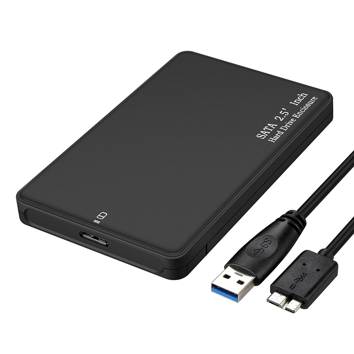 Unilink 2.5” SATA to USB 3.0 Hard Drive Enclosure - Black (Tool