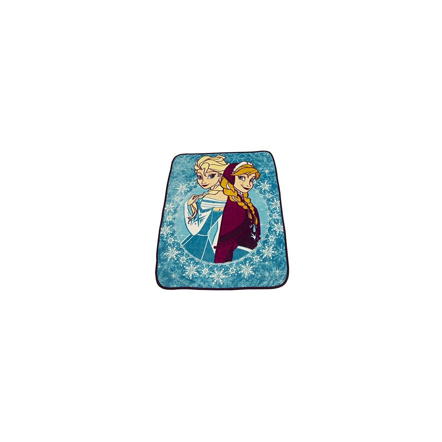 Disney Frozen Anna Elsa Classic Designed Micro Plush Soft Cozy Throw Blanket 48 X 60 Inch