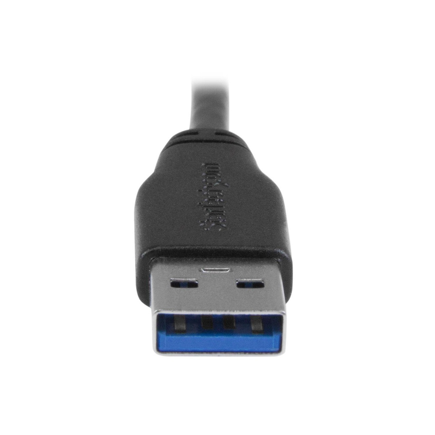 StarTech 0.5m Slim Left-Angle Micro USB 3.0 Cable - M/M - USB 3.1 Gen 1