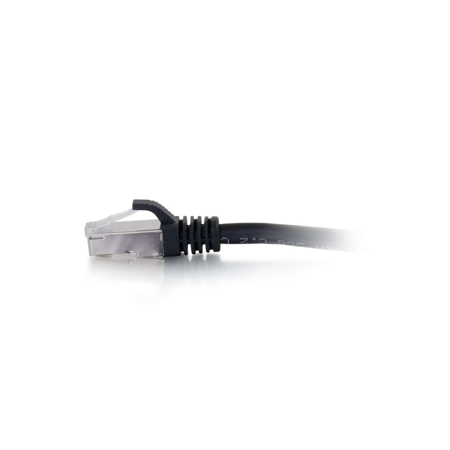 ORTRONICS 1FT CAT6 SNAGLESS STP CABLE-BLK