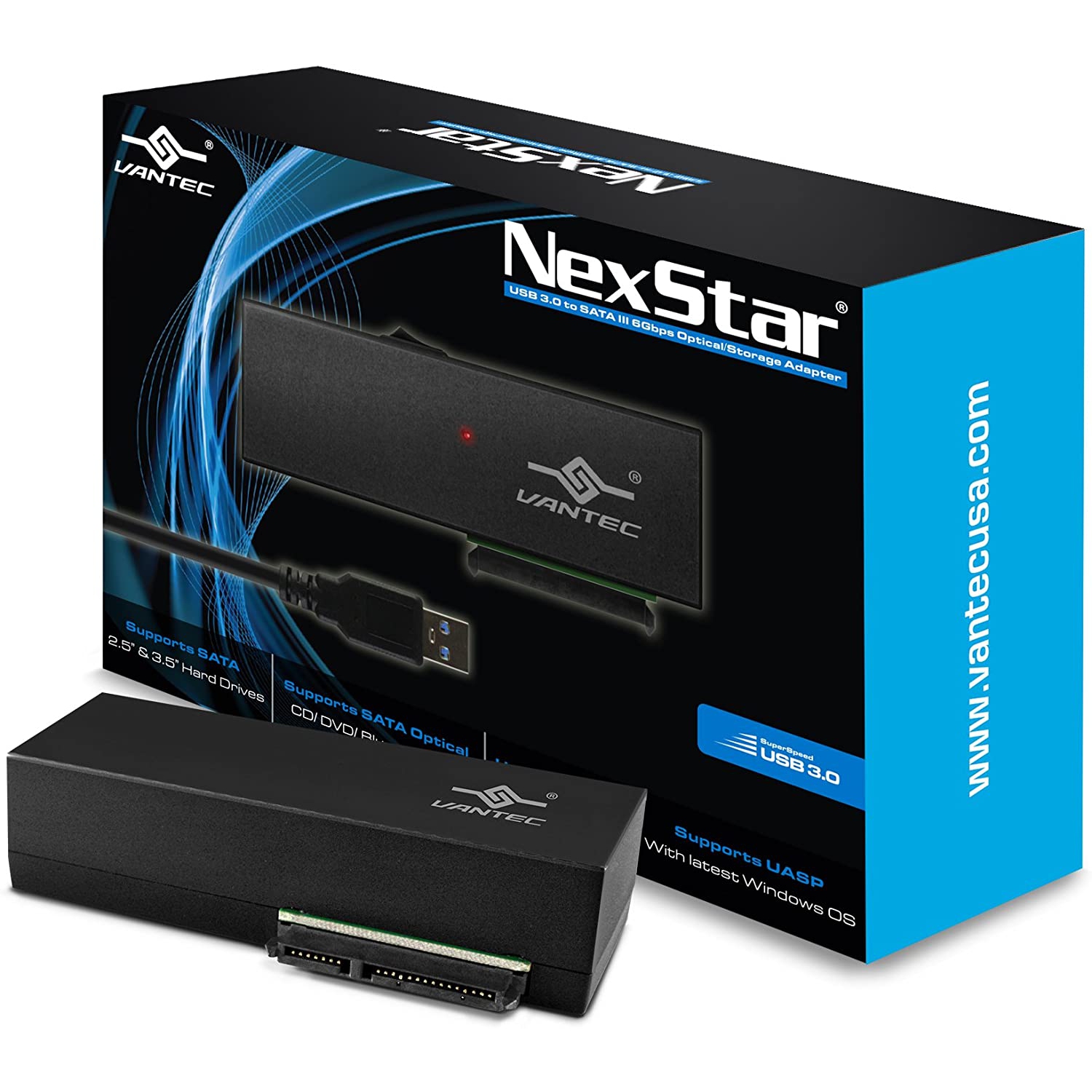 NexStar USB 3.0 To SATA 6Gbps Optical/Storage Adapter