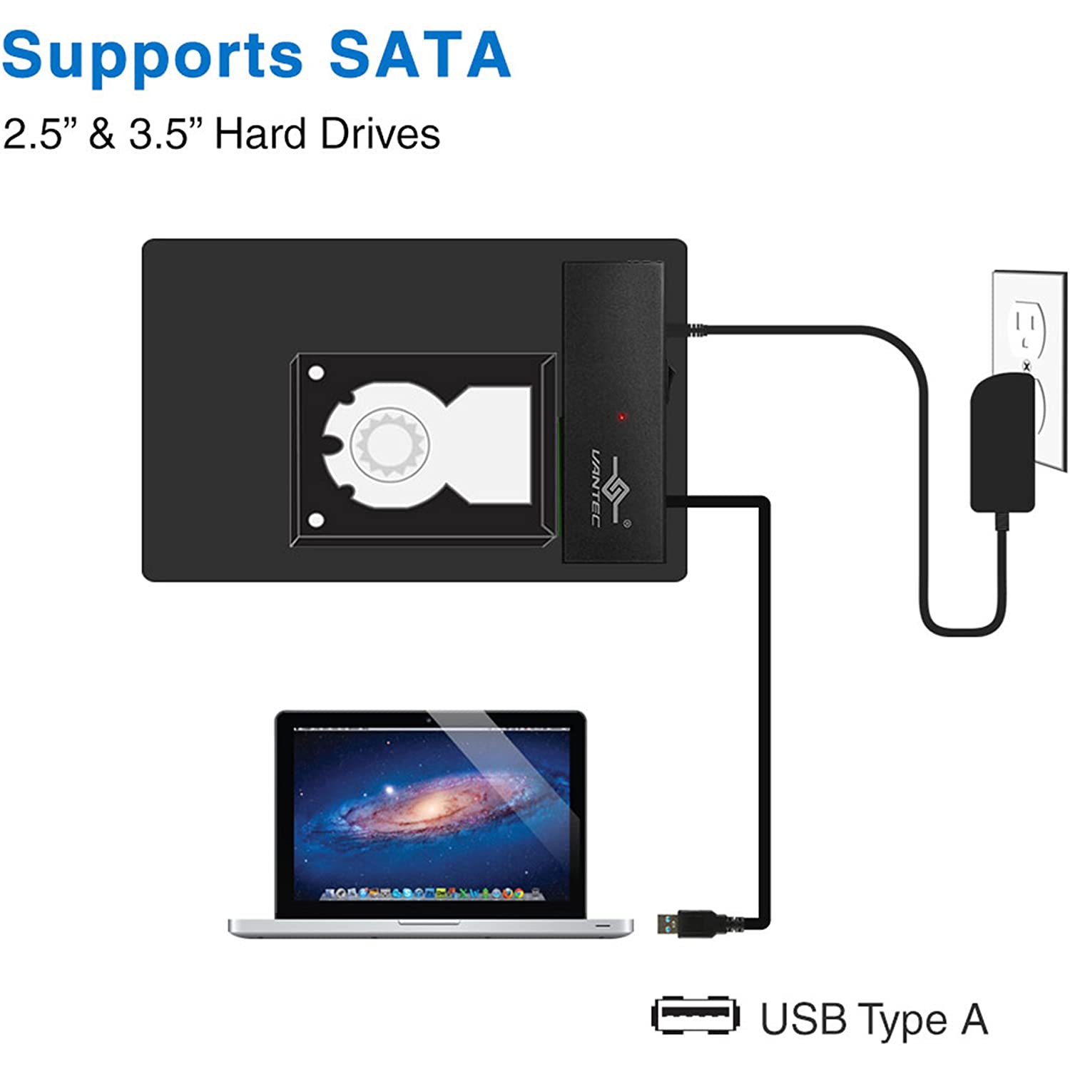 NexStar USB 3.0 To SATA 6Gbps Optical/Storage Adapter