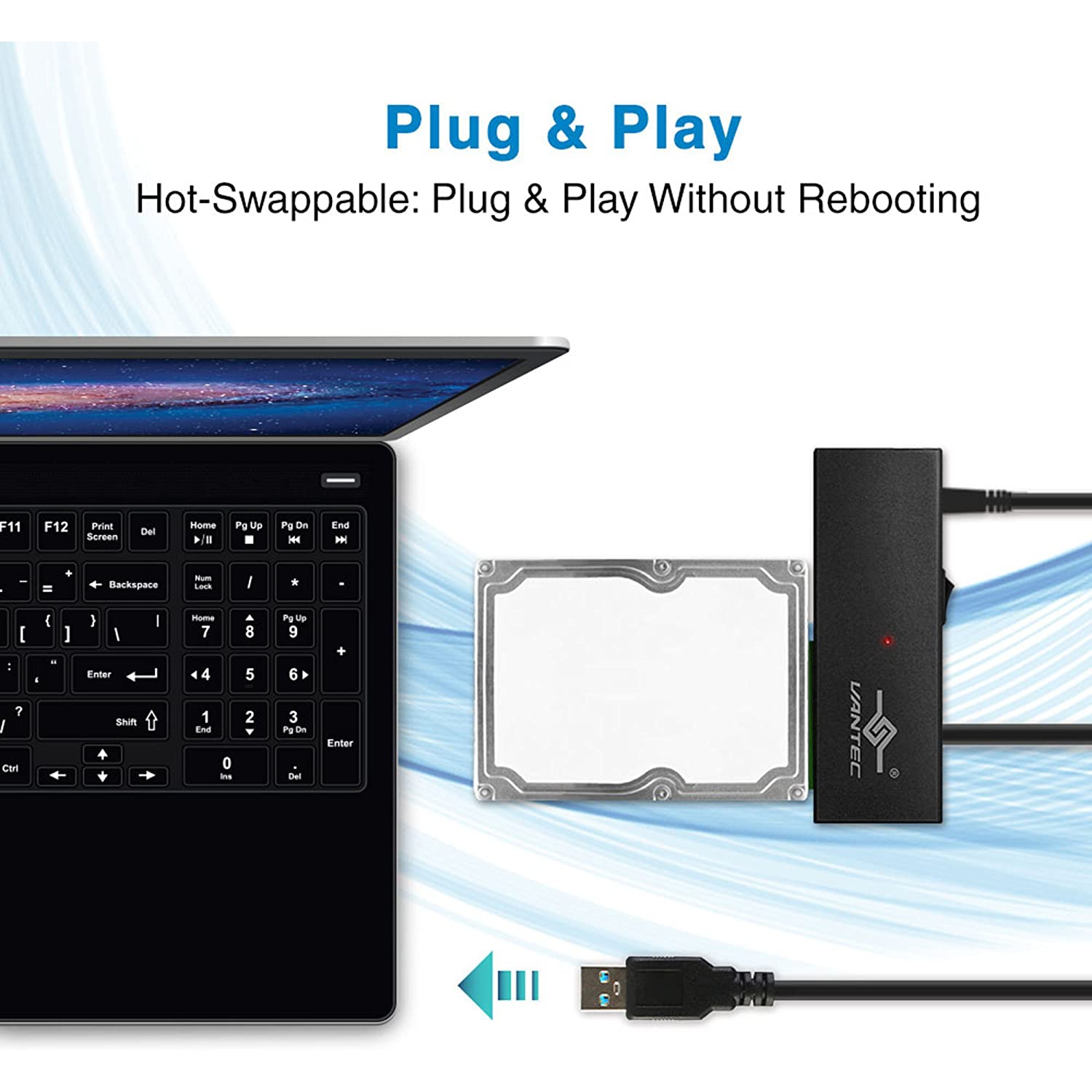 NexStar USB 3.0 To SATA 6Gbps Optical/Storage Adapter