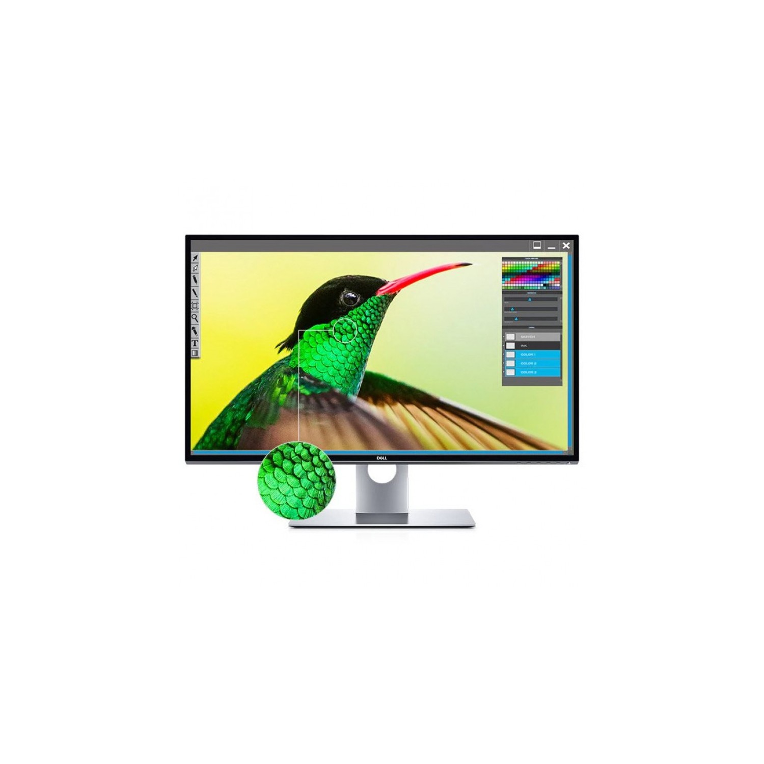 Refurbished (Excellent) - Dell UP3218K - UltraSharp 8K Monitor - 32" - 8K 7680x4320 @ 60Hz - 2x DisplayPort - Anti-Reflective - Certified Refurbished