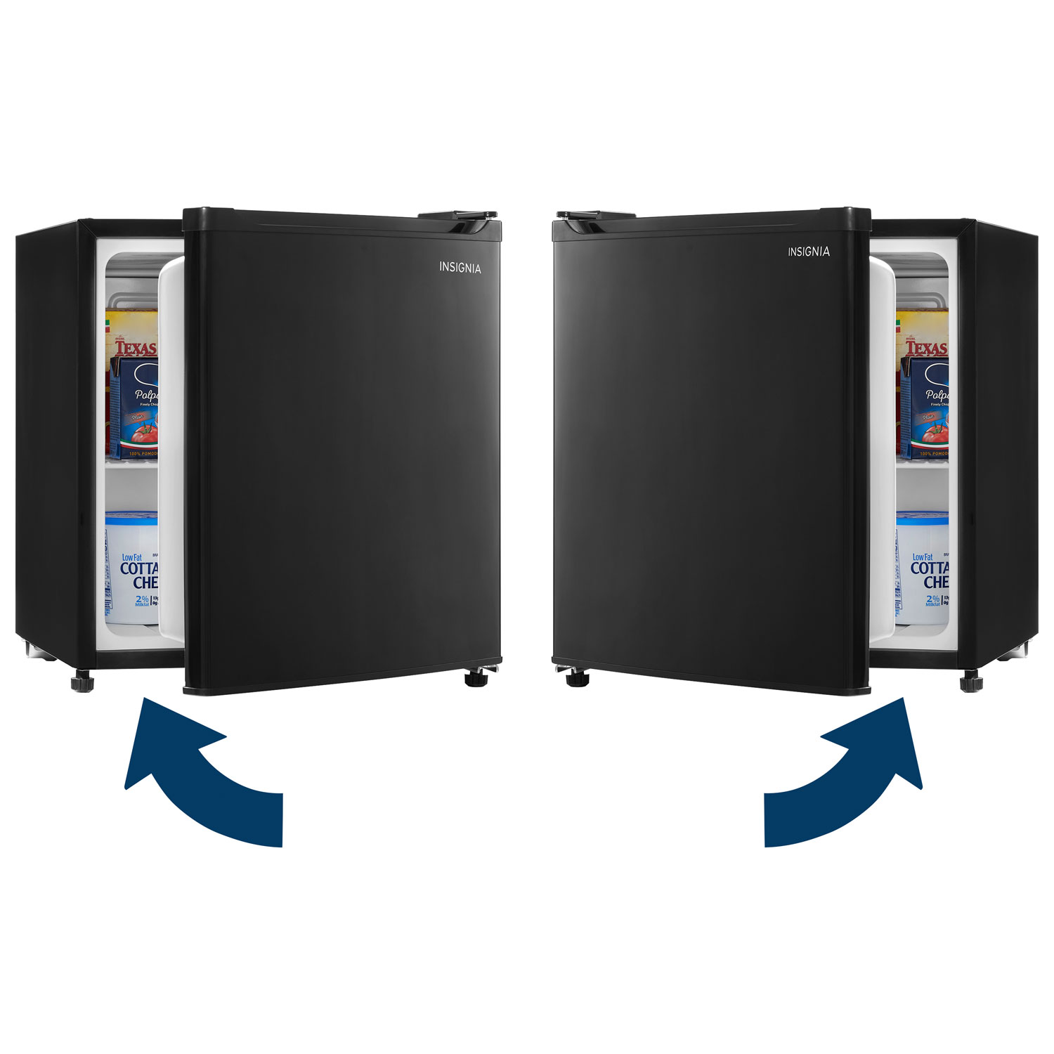 Insignia Compact 1.7 Cu. Ft. Freestanding Bar Fridge - Black - Only at Best Buy