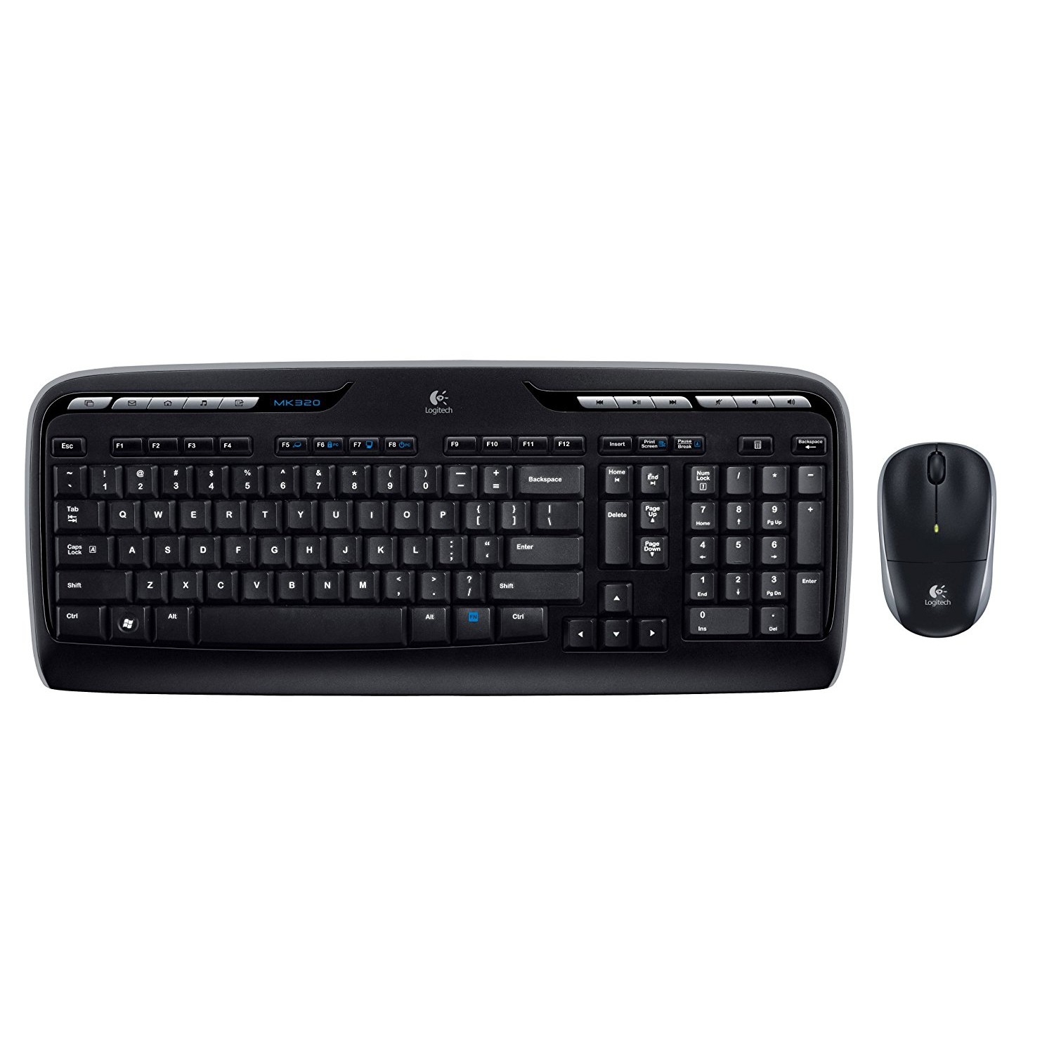 Logitech MK320 Wireless Combo, English