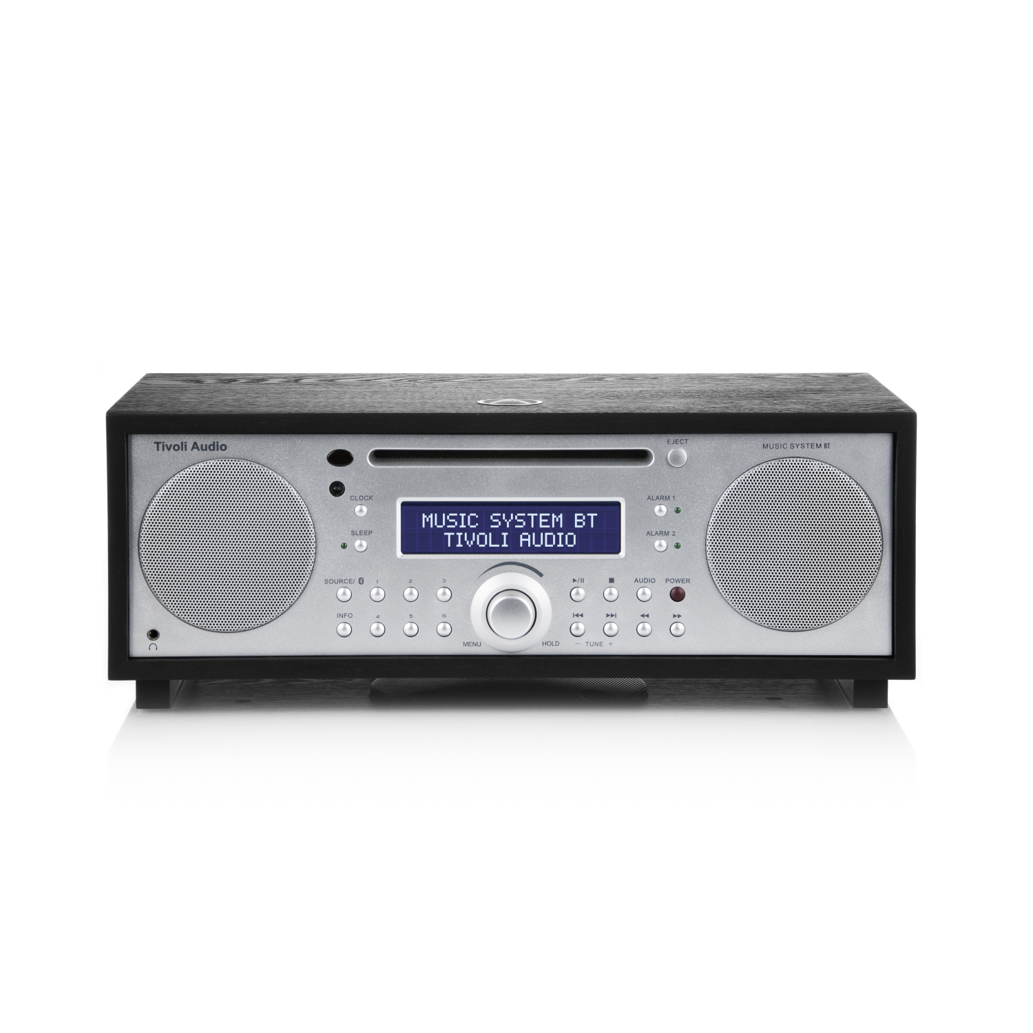 Tivoli Audio Music System BT Tabletop CD, AM/FM Radio Alarm Clock