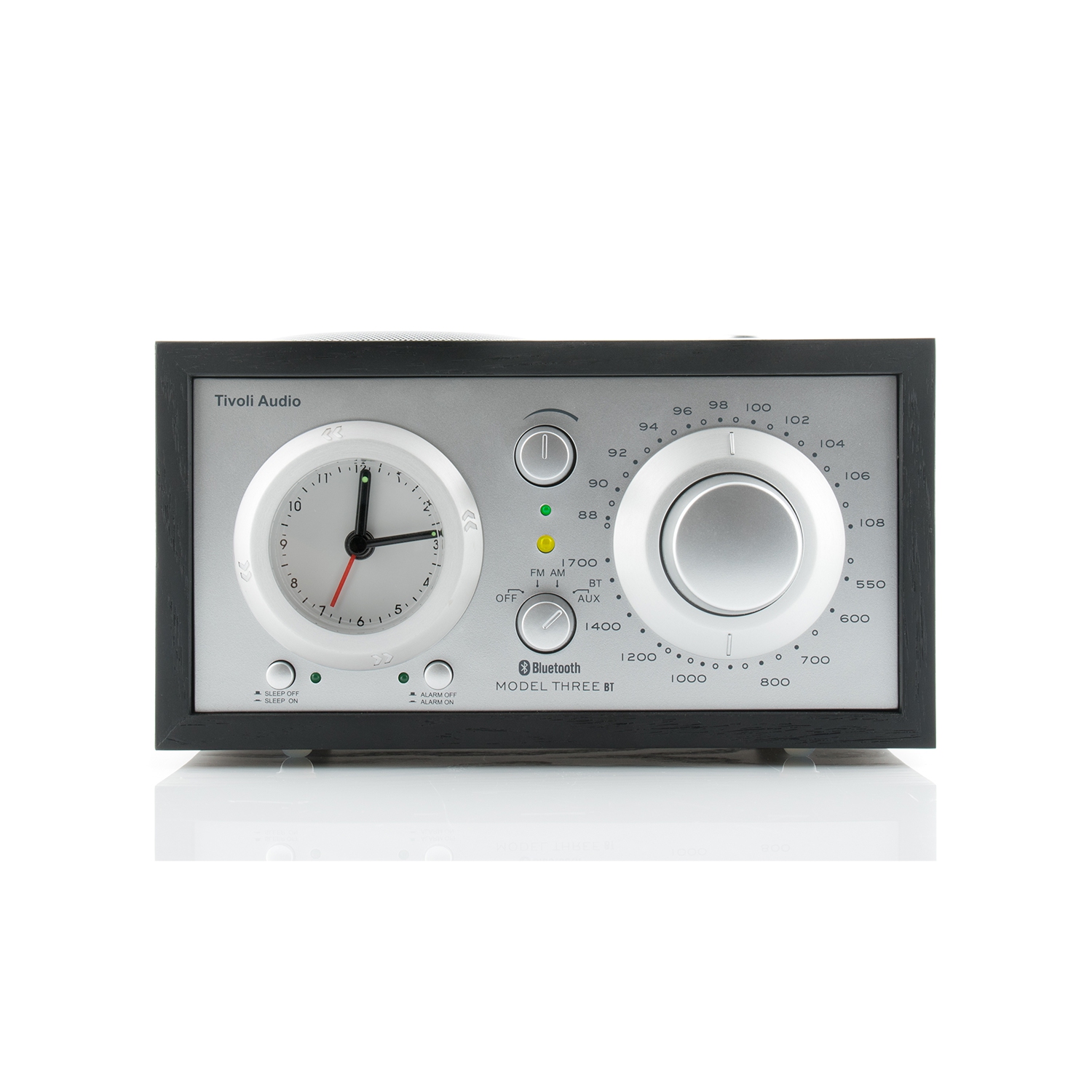 Radio-réveil Bluetooth M3BTBLK Model trois de Tivoli – Noir